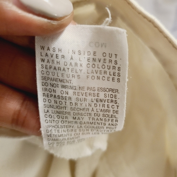 All Saints Spitalfields | Women's Ivory Skinny Jeans With Ankle Zipper (Size 25) - Picture 7 of 11